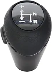 Pexorin Gear Knob Automatic Car Gear Shift Knob, for Smart, for ForTwo for City-Coupe, for Mercedes-Benz, Shifter Lever Stick Pen Arm Leather Gear Shift Knob
