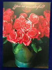 Avanti Press Birthday Greeting Card -"You're Wonderful" NEW(A44)