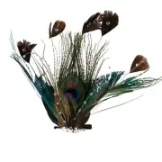 Northlight Peacock Ocelli Feather Jeweled Christmas Clip-On Ornament - 5.5"