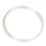 Clear Brim Reed Millinery Plastic Wire per 5 mtrs