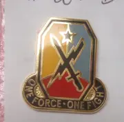 ARMY CREST DUI, ARMY MANEUVER CENTER OF EXCELLENCE, NEW CURRENT STYLE