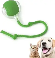 Generic Interactive Rolling Dog & Cat Ball Toy, 360° Smart Automatic Rolling Pet Ball (Green)