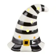 Mud Pie H4 Halloween Witch Hat Light-Up Sitter 4.5" H Figurine 40030345