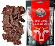 Beef Jerky SMOKED CHILLI, 100% Grass-fed Australian Beef, High Protein Content, Bondi Smokehouse, 85 g