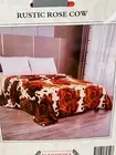 Worlds Softest King Size Rustic Rose Cow Comforter