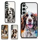 Hard Cover springer spaniel puppies dog For Samsung A15 A16 S23 S24 S25 Ultra FE
