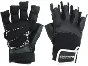 Contraband Black Label 5830 Premium Leather Lifting Gloves (Pair) for Men