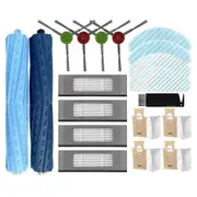 For DEEBOOT OZMO T9 / T9 + PLUS Accessories Roller Main Side Brush Hepa Filter Mop Rag Dust Bag