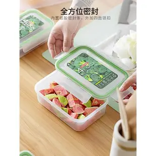 日本asvel抗菌銀離子保鮮盒冰箱食品密封盒水果餐盒塑料盒飯盒