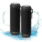 BOSS Audio Systems BOLT Weatherproof Bluetooth Speakers – Built In Flashlight