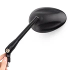 Ellipse - Pair Black 10mm Mirrors for Suzuki Boulevard M109R S40 M50 C50