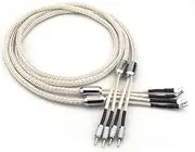 HiFi Speaker Cable Banana Plug Speaker Cable(Banana Plug-Y Plug,5m)
