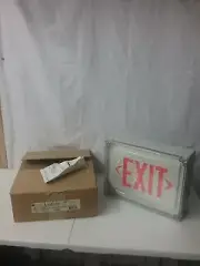 LN4XRW Lifeforms Dual-lite Type 4X White W/Red Letter LED Exit Sign