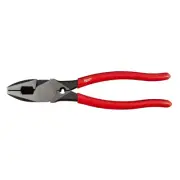 9 In. High-Leverage Linesman Pliers with Crimper