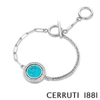 在飛比找森森購物網優惠-【CERRUTI 1881】義大利經典TURQUOISE手鍊