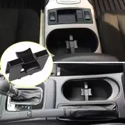 For Subaru Outback Legacy 2010-14 Black Center Console Cup Holder insert Divider