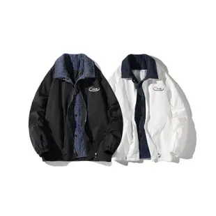 【K-2】outdoor 日式 假兩件 風衣外套 針織襯衫 拼接 外套 兩件式外套 防風 山系 古著【DJP656】
