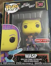 Marvel Funko pop Wasp #341 (Unmasked, Blacklight):Ant-Man and the Wasp Target
