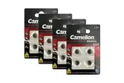 16pc Camelion Button Coin Cell Alkaline LR1130 AG10 BP4 Long Lasting Batteries