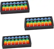 UPKOCH 7 Levels Kids Colorful Abacus Mental Arithmetic Tool for Home Classroom Learning