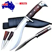 8 inches long Blade Gurkha kukri-full tang-Hunting and camping knife-survival