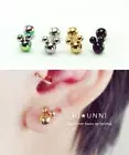 16g Large Bear cartilage earring tragus helix conch piercing ear stud labret 1pc