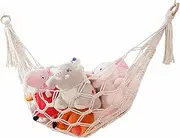 Boho Stuffed Animal Hammock, Toy Hammock Organize Stuffed Animals and Childrens Toys, Bohemian Tapestry Wall Storage Bag for Childrens Room, Bedroom, Game