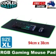 Cooler Master MP750-XL Extra Large 94x38cm RGB Soft Gaming Mouse Pad Mat