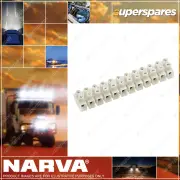 Narva 20Amp Terminal Block Wire Connector Strips 12 Way - Blister Pack