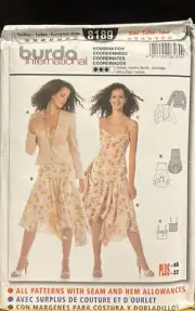 Burda 8189 Size 10-22 sewing pattern