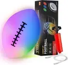 SKYLAR Glow in The Dark Football – Light Up Rechargeable LED Ball for Kids