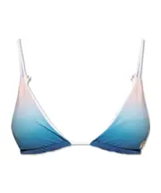 Casablanca Ombre Bikini Top Activewear S,M Blue