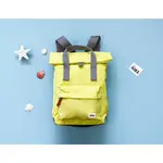英國 ROKA LONDON CANFIELD B「通勤者」反折袋蓋後背包(小)- 黃檸檬(大人/兒童後背包)