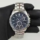 Citizen Promaster eco-drive analog radio wave stainless Watch CB5870-91L
