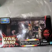 NEW Hasbro Star Wars Episode I Mos Espa Encounter Sebulba, Jar Jar Binks, Anakin