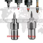 1 PC M3 Thermal Friction Abrasive Round Flat Bit Short Hot Melt Drill 2.7mm