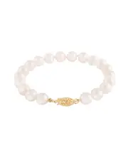 Splendid Pearls 14K 8-9mm Pearl Bracelet