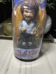NECA Body Knocker Bob Ross 6.5 Inch BOBBLE HEAD Solar Power 2019