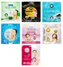 Sheet Face Mask Hyaluronic Acid, Aloe Vera, Q10, Collagen Skin Care