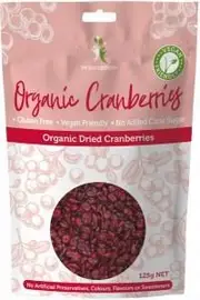 Dr Superfoods Super Organic Dried Cranberries 125g