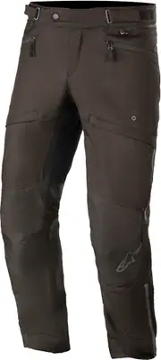 Alpinestars AST-1 V2 Waterproof Motorcycle Textile Pants, black, Size 3XL for Men