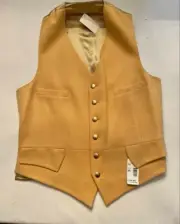 Mens Canary Fox Hunting Vest 40 Long