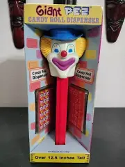 Giant Pez Dispenser Peter The Clown Over 12.5" Tall Vintage 1999 New in Box