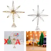 Christmas Tree Topper Star with Light Window Display Ideal Gifts Party Favors