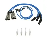 NGK 7mm Wire Set 4 Nickel Spark Plug Kit For Volvo DL 2.1 GLE 2.3L Base L4 1984 (for: Volvo)