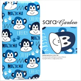 【Sara Garden】客製化 手機殼 蘋果 iphone5 iphone5s iphoneSE i5 i5s 可愛猴子 保護殼 硬殼