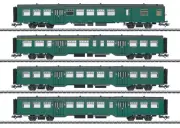 Marklin 43546 HO SNCB M2 Passenger Car (Set of 4)