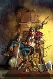 Dynamite Entertainment Legenderry Red Sonja #5 Virgin Art Variant 500 Copies