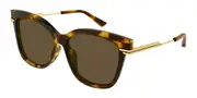 Bottega Veneta BV1296SA 002 Men's Sunglasses Tortoiseshell Size 57