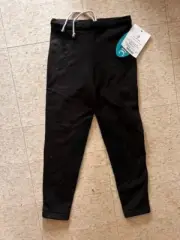BREECHES Size M YOUTH Black FLEECE* NEW Pull-On Classic by Devon Aire